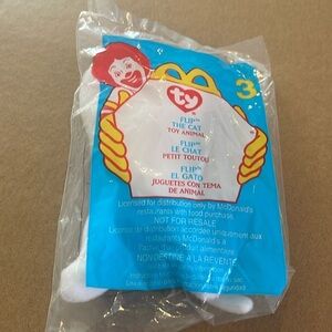🍀 5/$25🍀 Flip The Cat Vintage New McDonald’s Happy Meal teenie‎ Beanie Baby